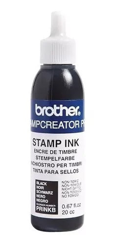 Botella de tinta para sellos Brother PRINKB. Color: Negro. Rendimiento aproximado 2 - 000 impresiones. Para creadores de sellos SC2000USB. Botella de tinta para sellos Brother PRINKB. Color: Negro. Rendimiento aproximado 2 - 000 impresiones. Para creadores de sellos SC2000USB.